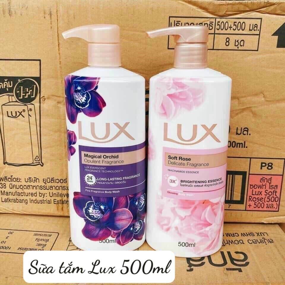 COMBO 2 CHAI SỮA TẮM LUX THÁI LAN 500ML