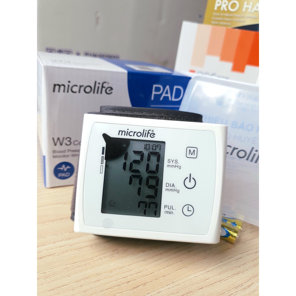 Máy đo huyết áp cổ tay Microlife W3 Comfort