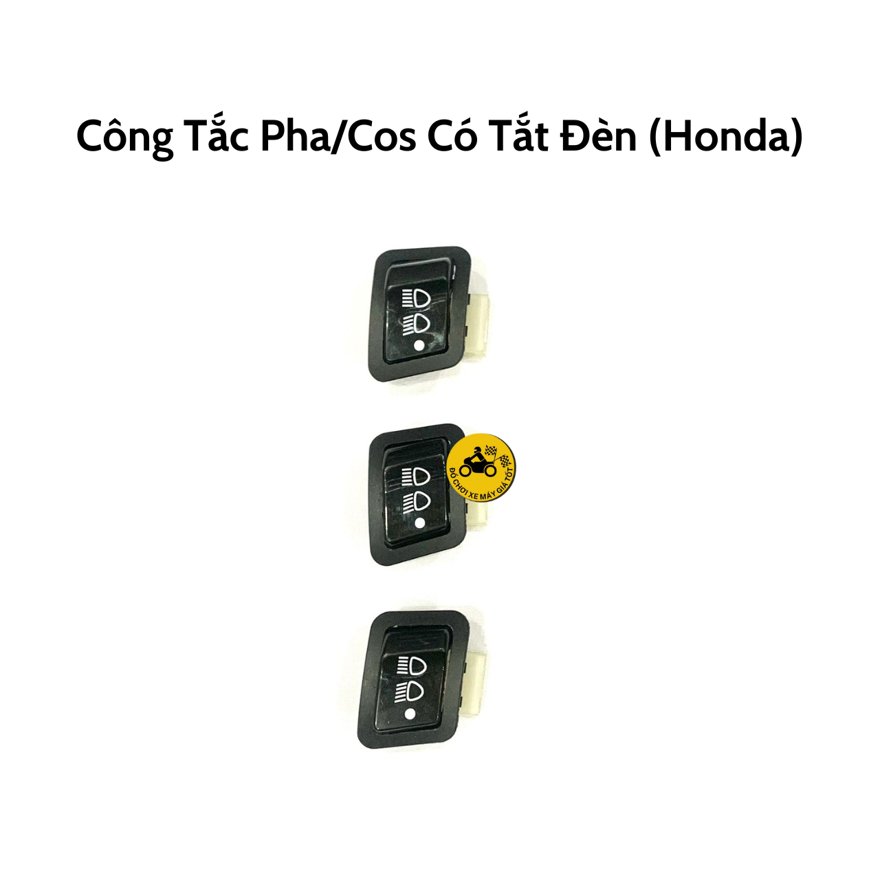 CÔNG TẮC PASSING SH ĐỎ - NÚT ĐỀ ĐỎ LỚN - CÔNG TẮC TẮT ĐÈN PHA COS - CÔNG TẮT MÁY