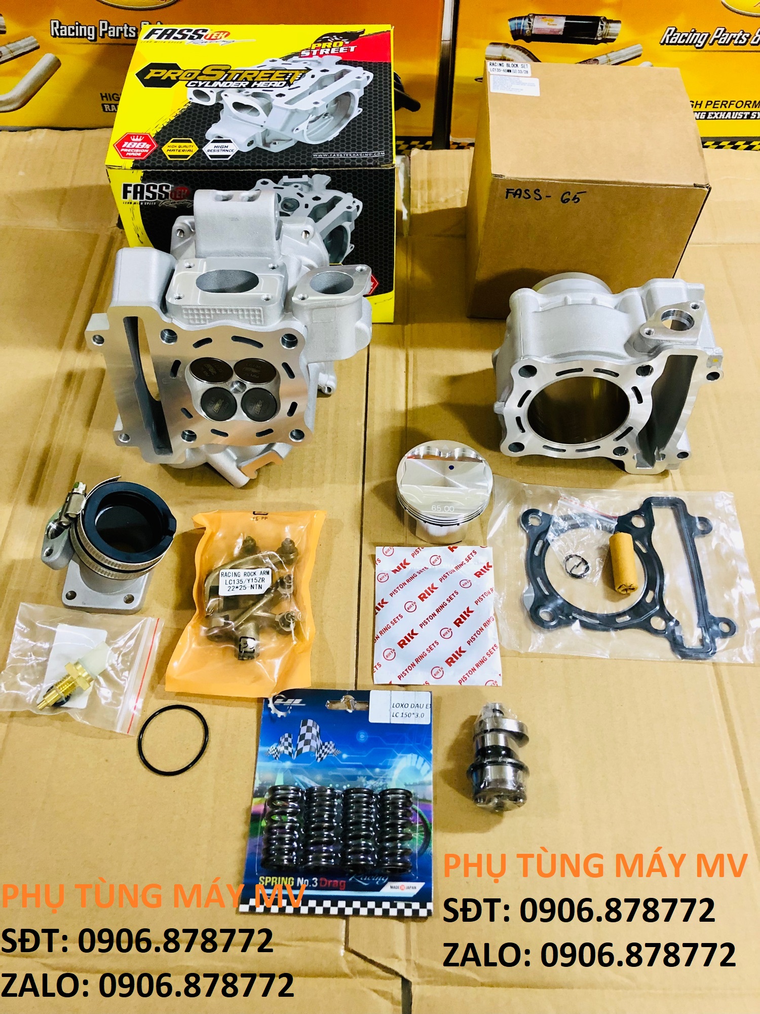 Combo 65zz dành cho xe ex135/150. mã 11.