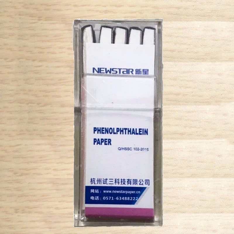 Hộp Giấy test thử Phenolphtalein (Newstar)