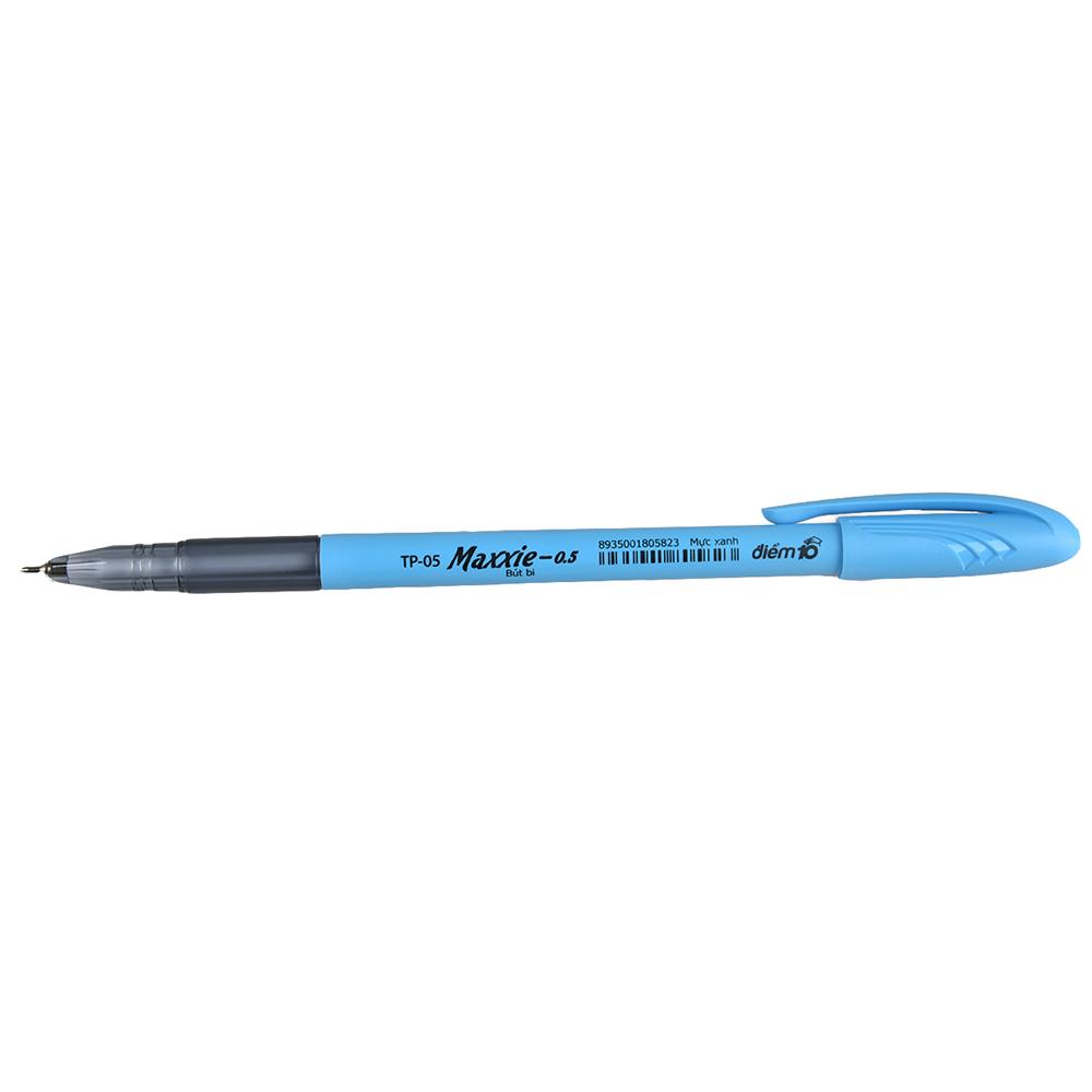 Combo 5 Bút bi Điểm 10 TP-05 Xanh