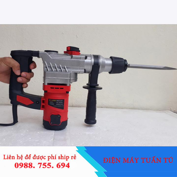 Máy khoan đục bê tông 2 chức năng 1350W Đài Loan