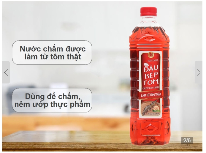 Nước mắm đầu bếp 900ml