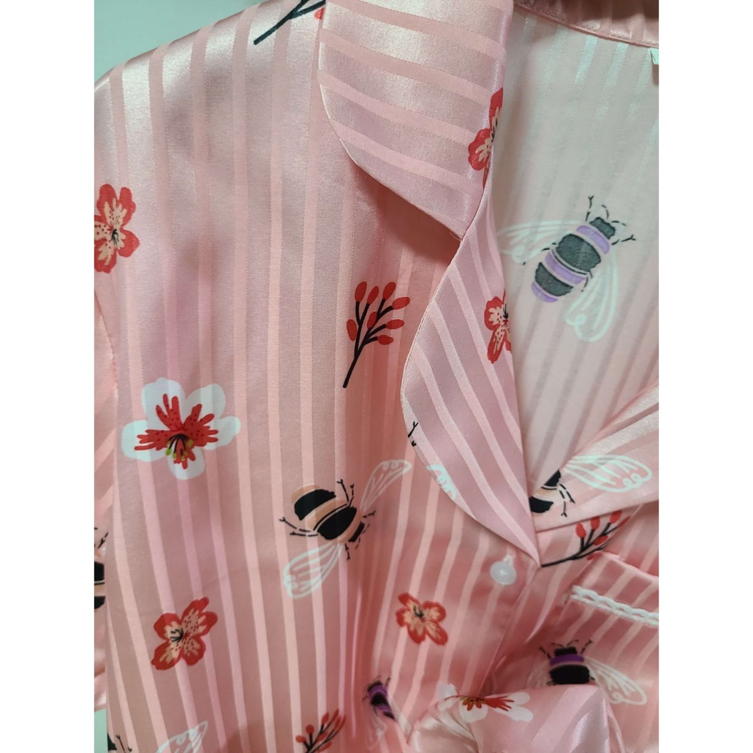 ĐỒ BỘ PIYAMA 💥 𝓢𝓪𝓵𝓮 𝓼𝓸̂́𝓬💥[𝘼̉𝙣𝙝 𝙩𝙝𝙖̣̂𝙩 + 𝙑𝙞𝙙𝙚𝙤] vải Lụa gấm mềm mại