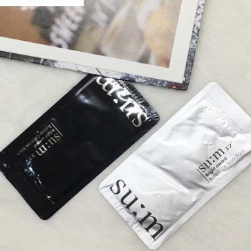 Mặt Nạ Sủi Bọt Thải Độc SUM:37 BRIGHT AWARD BUBBLE-DE MASK BLACK
