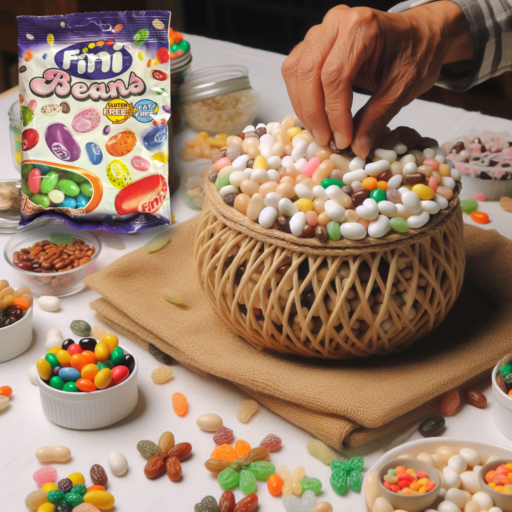 Fini Beans Jelly Candy Fruit Flavour 85g
