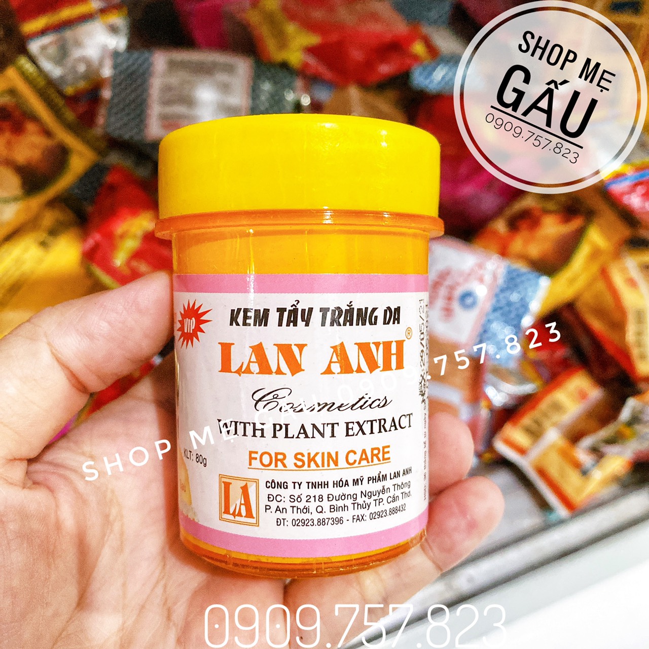 Kem lột nhẹ lan anh 100g( hũ lớn)
