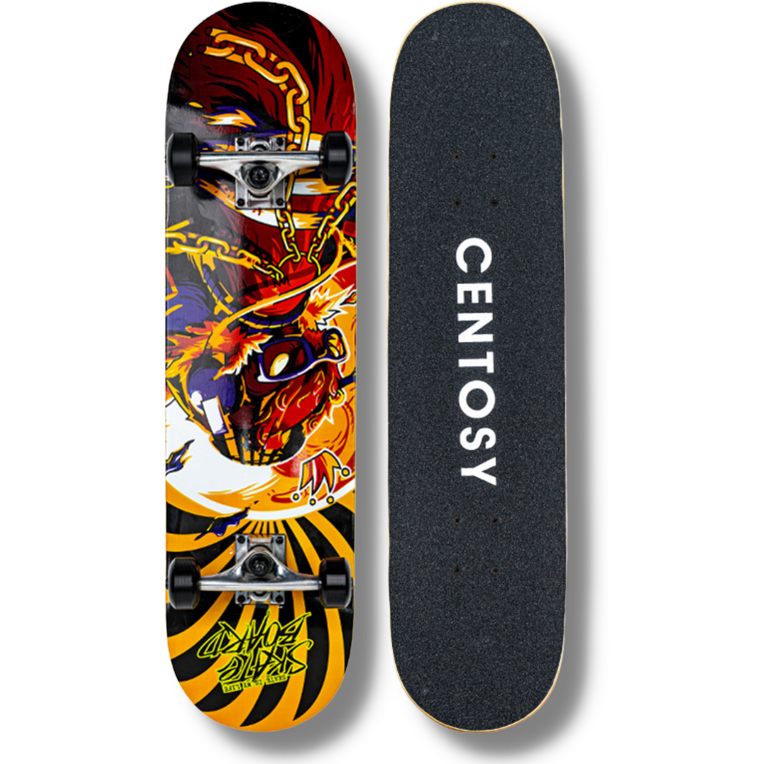 Ván Trượt Skateboard Centosy B tập Trick hình phong phú