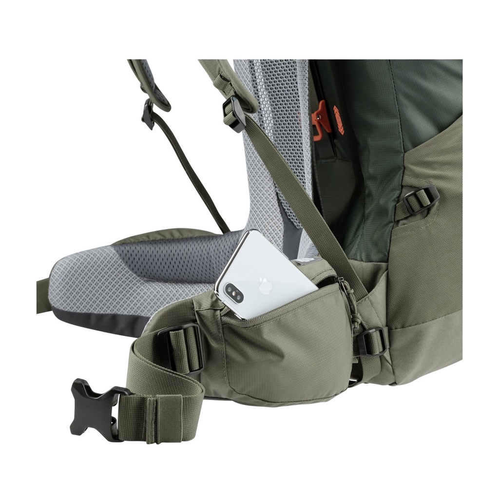 Balo du lịch thể thao leo núi Deuter Futura Air Trek 60 + 10 Backpack Trekking nam nữ phượt có trợ lực chống nước tốt