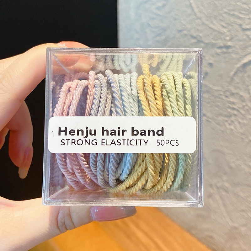 Buộc Tóc Nữ đơn Giản Phong Cách Hàn Quốc