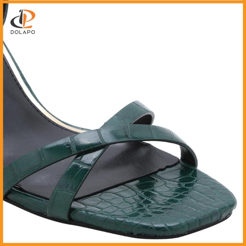 Giày cao gót quai chéo - Giày sandal cao gót