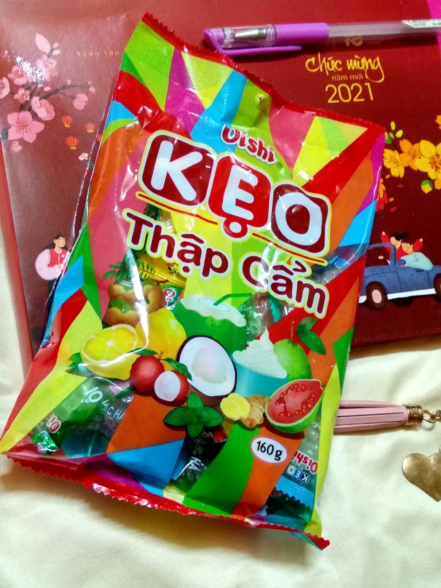 Kẹo Oishi thập cẩm 160g