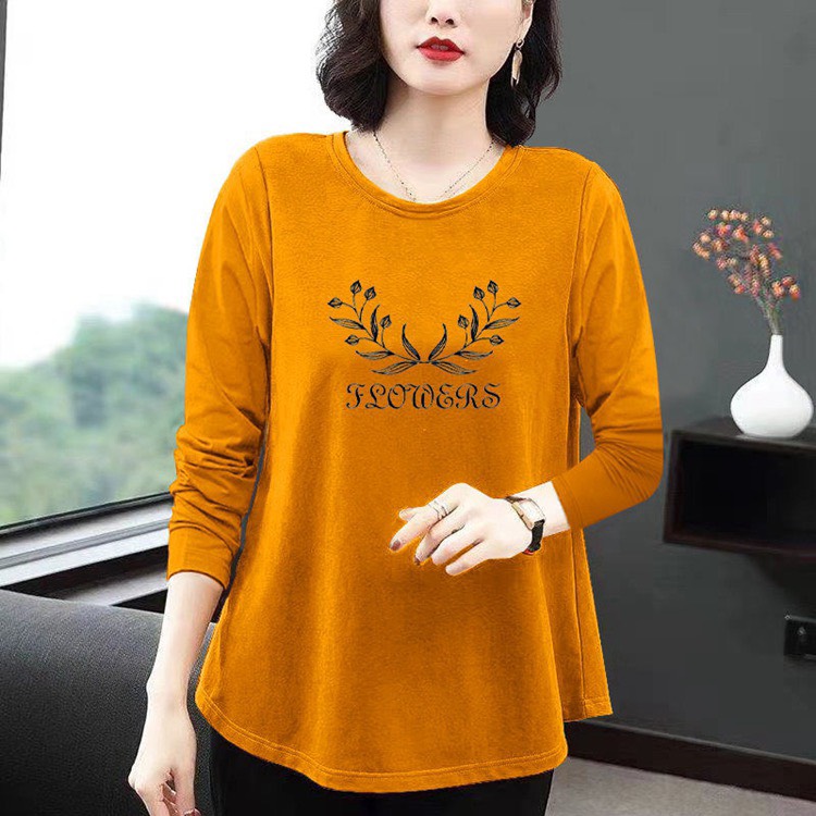 Áo thun dài tay vạt xòe xneo, áo dài tay nữ hot 2022