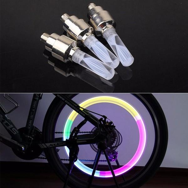 [HCM]Bộ 2 Đèn Led Gắn Van Xe ĐạpXe MáyÔ Tô SPK112 (Đổi Màu)