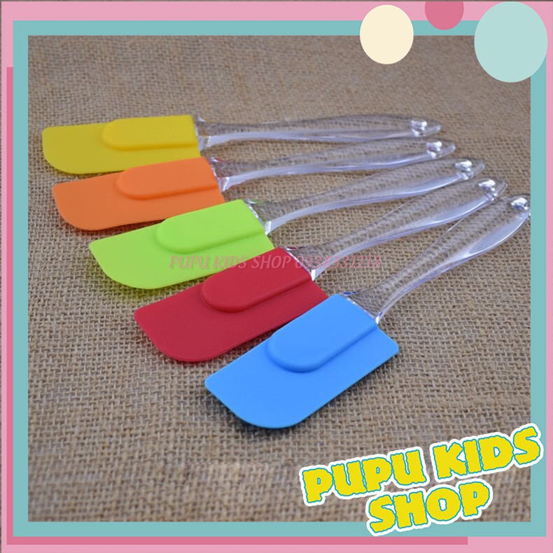 Phới Trộn Bột Silicon Phới Vét Bột Silicon Cây Vét Bột