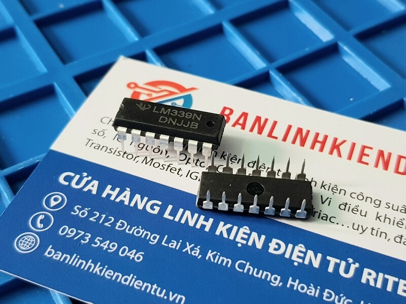 Lm339n, lm339 ic so sánh kiểu chân dip-14 chính hãng