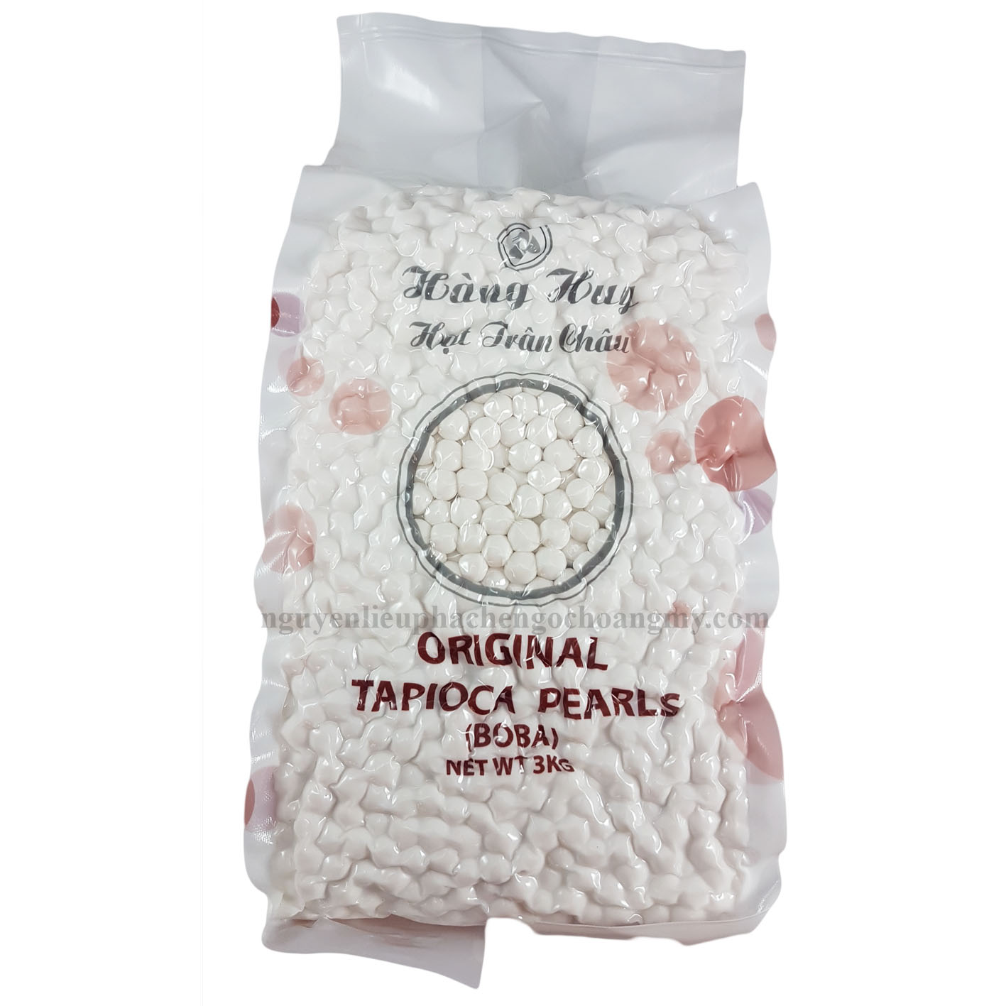 Trân châu trắng Hàng Huy - 200g tách lẻ từ túi 3kg