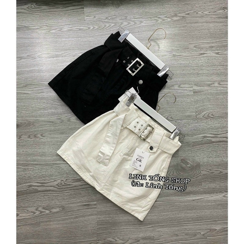 Chân váy kaki kèm nịt xinh pk0