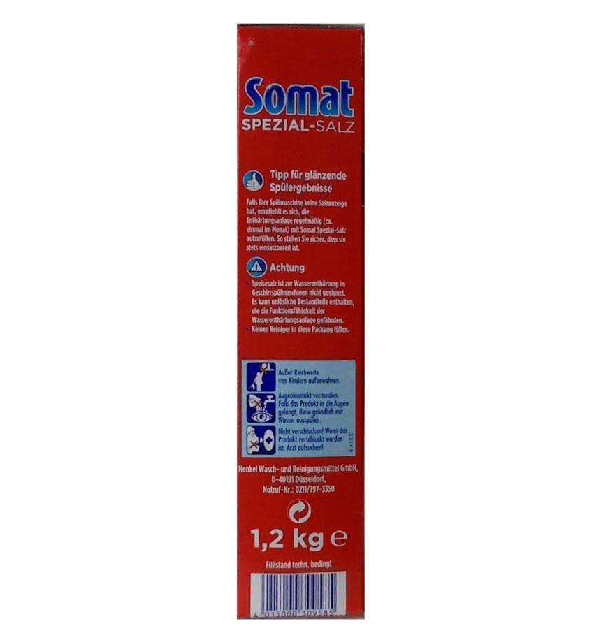 [HCM]Muối rửa ly - bát Somat 1.2kg - Đức