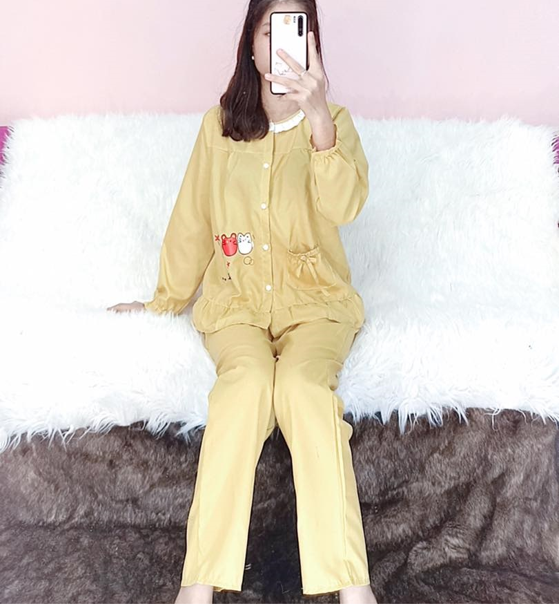 Bộ kate lụa đủ kiểu - quần dài tay dài - ảnh thật - 38 đến 58kg