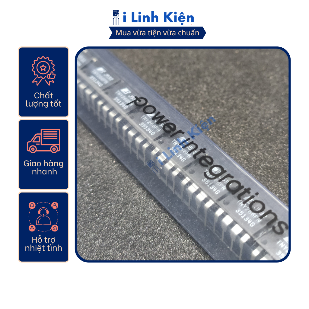 Ic nguồn TNY266PN DIP-7 chính hãng Power Integrations