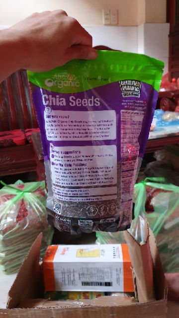 [HCM][duỡng nhan] hạt chia út absolute organic 1 kg