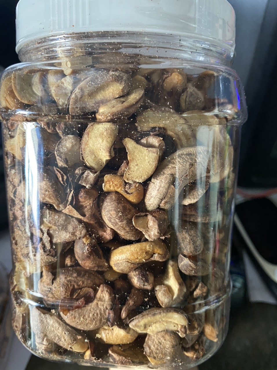 500G HẠT ĐIỀU RANG MUỐI LOẠI VỠ