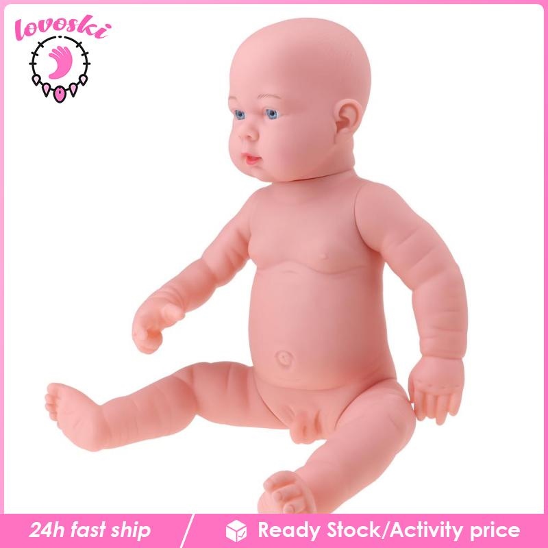 ✗☈ Búp bê bé trai sơ sinh bằng silicon 52cm đa năng