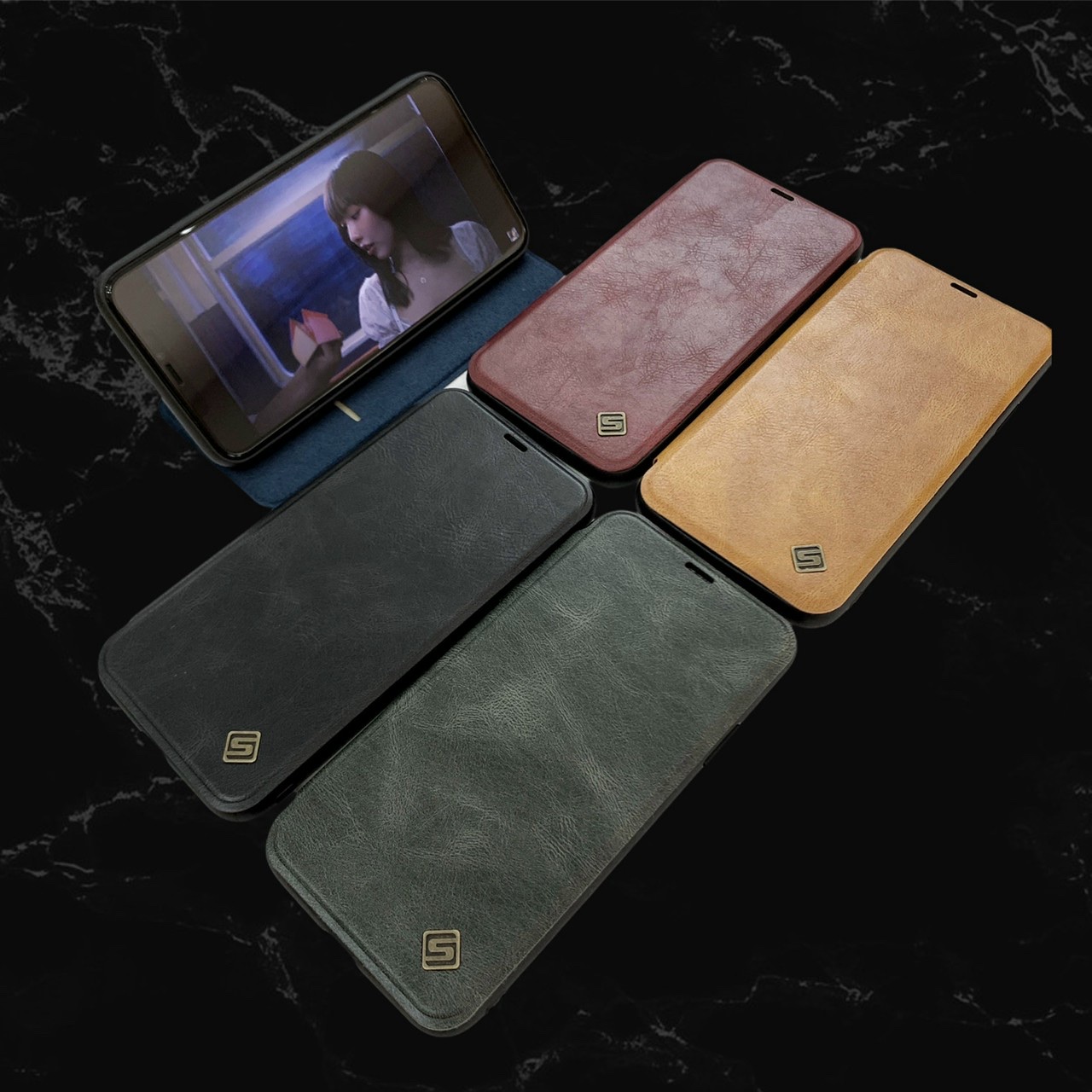 Bao da iPhone 12 Pro Max hiệu KST Design