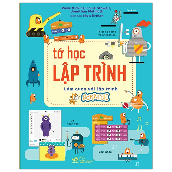Fahasa - tớ học lập trình - làm quen với lập trình scratch