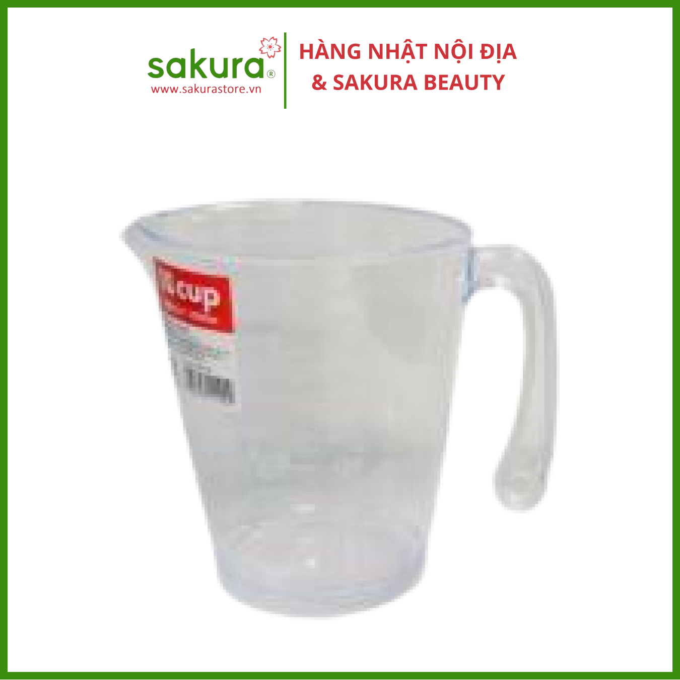 Ca đong chia vạch 1000ml - Hàng Nhật nội địa