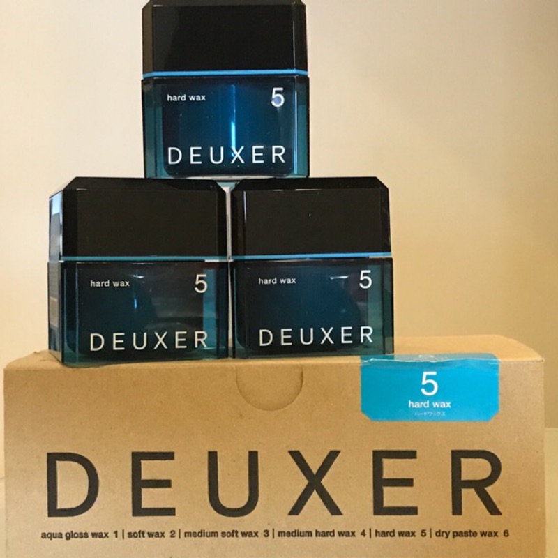 [HCM]Sáp Giữ Nếp Tóc Mạnh Deuxer 5 Hard Wax 80G