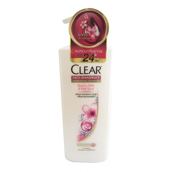 [HCM]Dầu gội đầu Clear Hoa Anh Đào Sakura Thái Lan 450ml