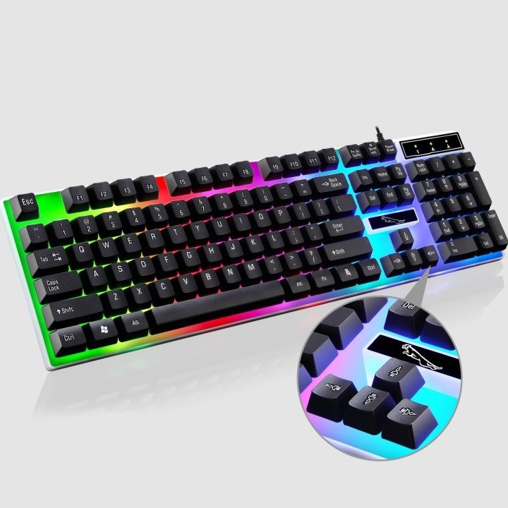 BÀN PHÍM LED 7 MÀU GAME G21