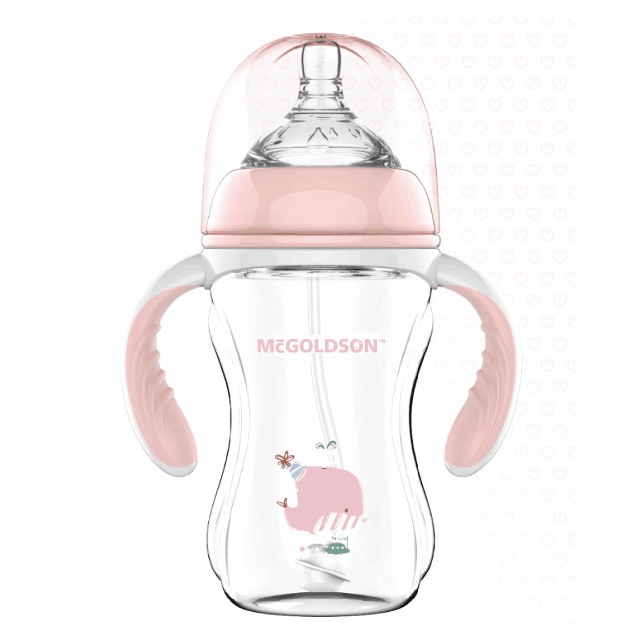 Bình sữa cổ rộng pp mcgoldson 300ml