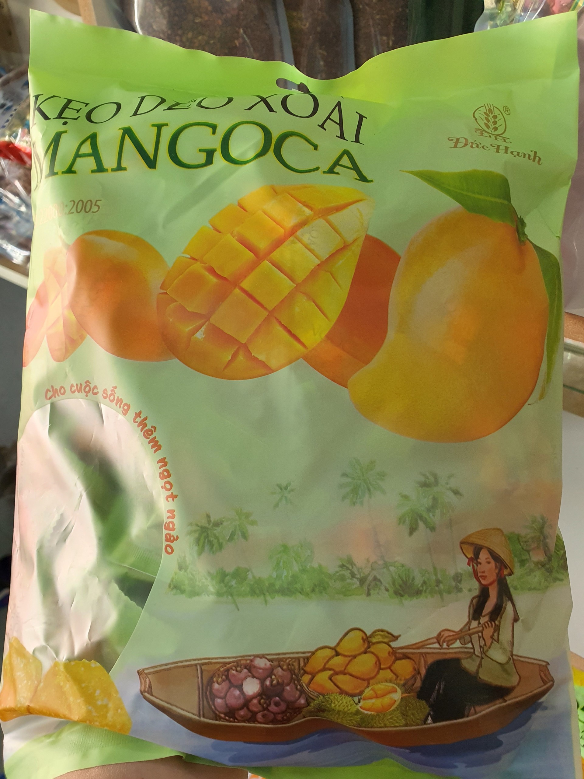 Kẹo xoài mangoca date mới