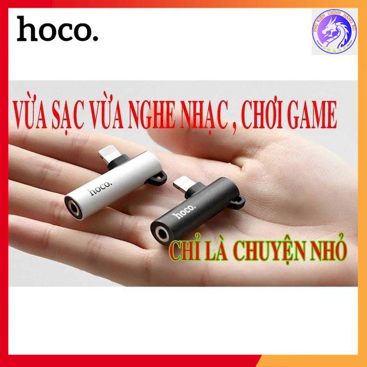 [HCM]Jack Chuyển Đổi Hoco LS21 Ligthning Ra Audio 3.5mm + Lingthning