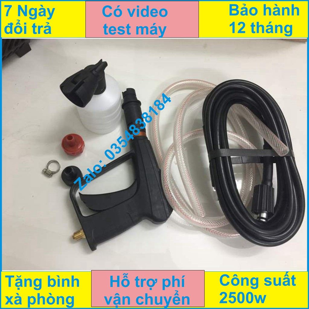 MÁY RỬA XE SAKURA NHẬT BẢN 2500W