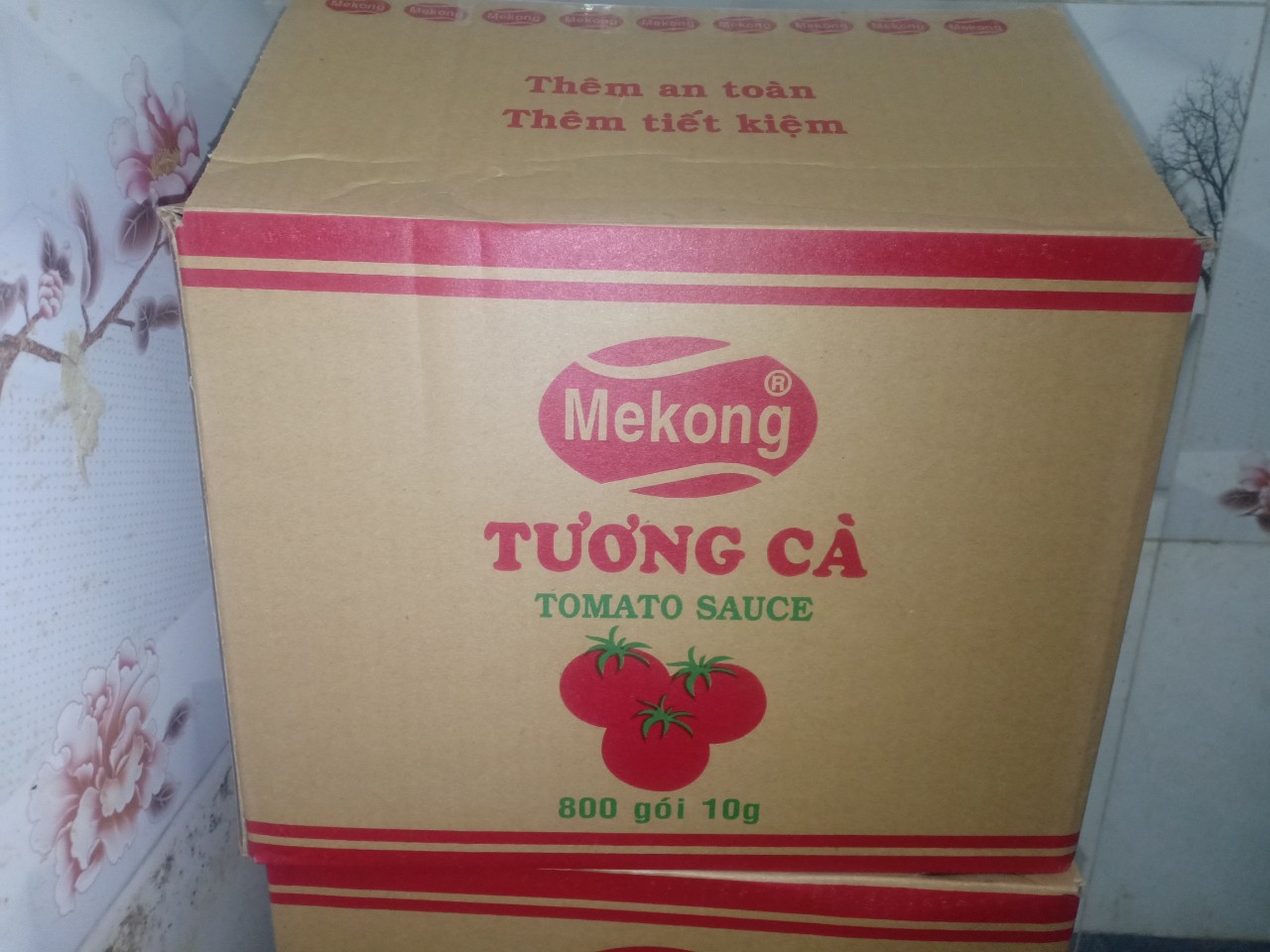 [HCM]THÙNG 800 GÓI TƯƠNG CÀ MEKONG