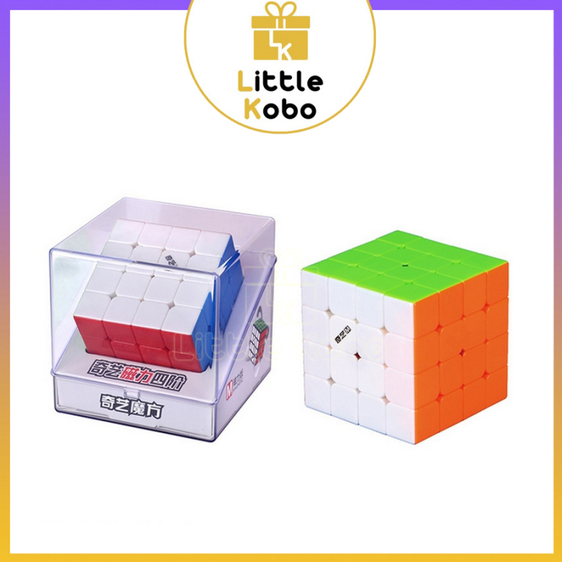 [HCM]Rubik 4x4 Nam Châm QiYi MS Magnetic Stickerless Rubic 4 Tầng 4x4x4 Đồ Chơi Trí Tuệ