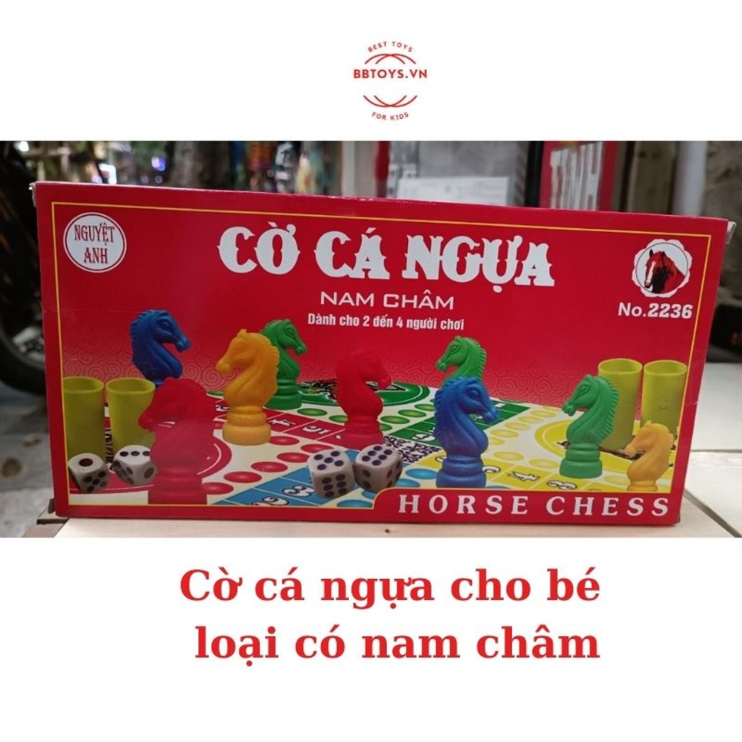 Bộ cờ cá ngựa loại nam châm cho bé (BBTOYS: 44)