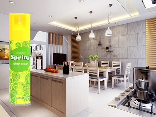 [HCM][Lấy mã giảm thêm 30%]Combo 2 Xịt Phòng Spring - Hương Chanh 280ml
