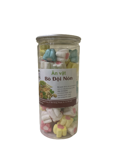 200g Kẹo Xốp Marshmallow Bò Đội Nón