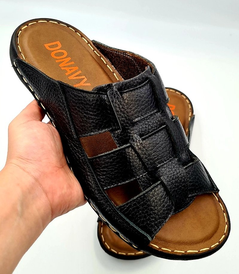 DÉP DA BÒ 100% CAO CẤP - SHOP KINSON