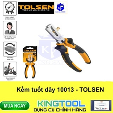 Kìm tuốt dây 10013 tolsen - hàng chính hãng