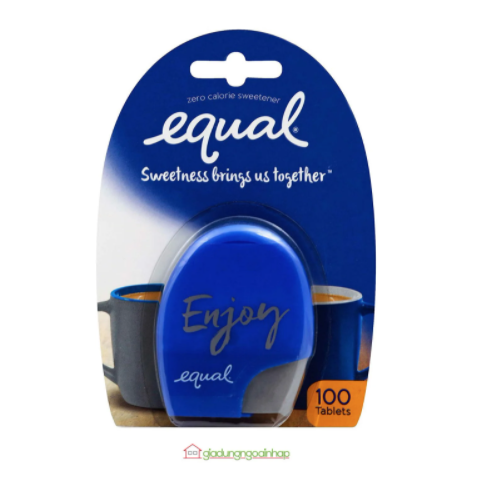 Đường ăn kiêng EQUAL Zero Calorie Sweetener 100 viên
