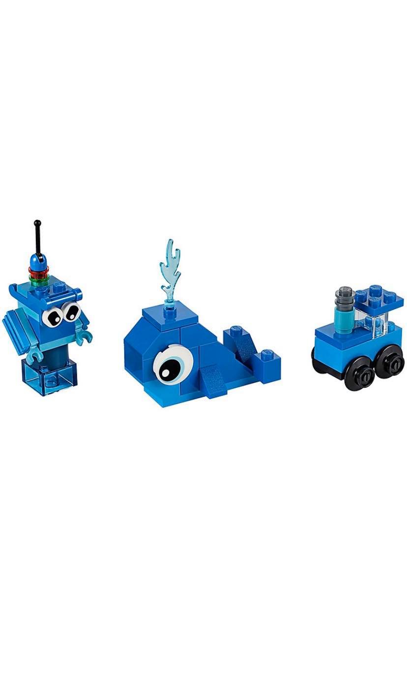 Hộp lắp ráp xanh dương Lego Classic 11006 (52 chi tiết)