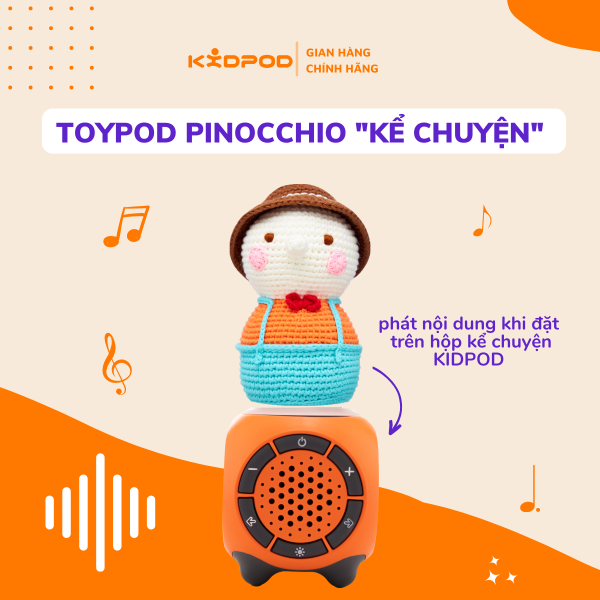 KIDPOD - NHÂN VẬT ĐỊNH DANH - PINOCCHIO