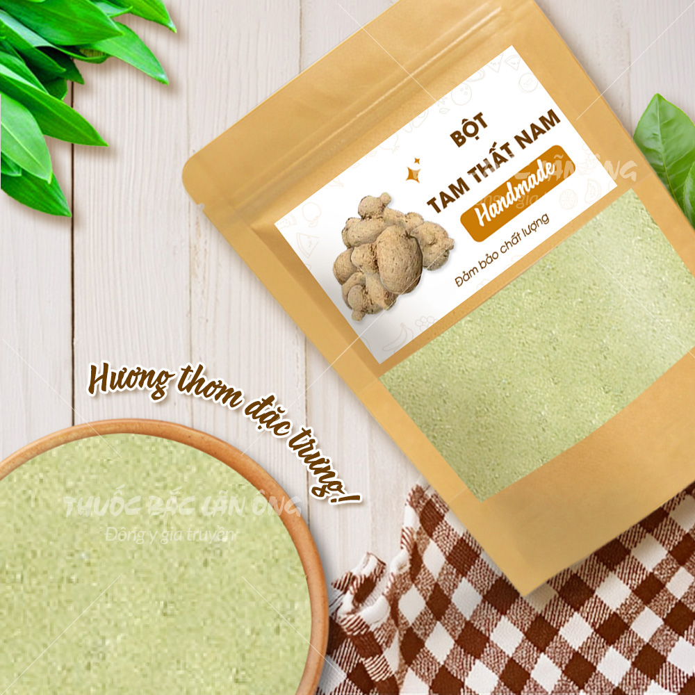 Nam Tam Thi Powder 100g, Pure, Fragrant, Smooth, Good for Health When Mixed and Drunk - Lan Ong